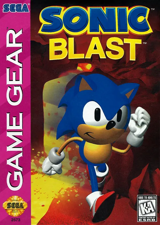 Обложка игры Sonic Blast